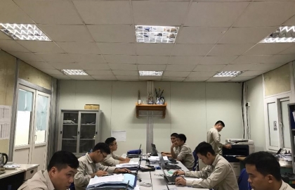 Tiến độ thi công Cơ Điện tại dự án Trung tâm lễ hội và dịch vụ du lịch Yên Tử tuần thứ 35